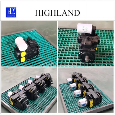 Lpv90 অক্ষীয় পিস্টন হাইড্রোলিক পাম্প উচ্চ চাপ 42mpa