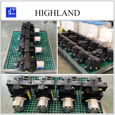 Lpv90 অক্ষীয় পিস্টন হাইড্রোলিক পাম্প উচ্চ চাপ 42mpa
