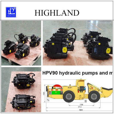 Pv22 Mv23 ভূগর্ভস্থ ট্রাক হাইড্রোলিক পাম্প শক্তিশালী দূষণ প্রতিরোধ ক্ষমতা