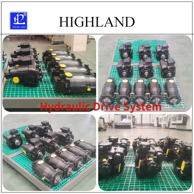 PV22+MF22 গম হারভেস্টার হাইড্রোলিক হুইল ড্রাইভ সিস্টেম একত্রিত/বিচ্ছিন্ন করা সহজ