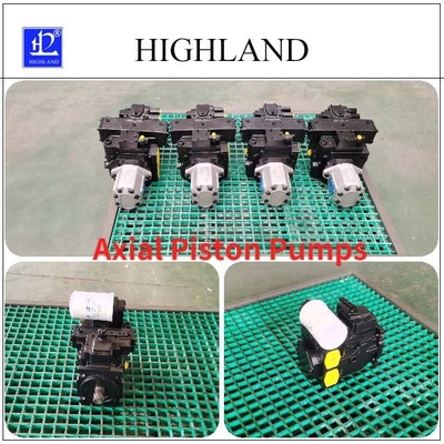 হাইড্রোলিক অক্ষীয় পিস্টন পাম্প কাজ করছে 110ml/R স্থানচ্যুতি