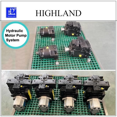 LPV110 হাইড্রোলিক মোটর পাম্প সিস্টেম উচ্চ টর্ক 110ml/R