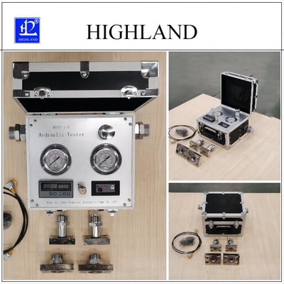 হাইল্যান্ড MYHT-1-4 ডিজিটাল পোর্টেবল হাইড্রোলিক ফ্লো মিটার 42Mpa চাপ