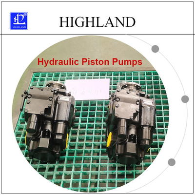 হাইল্যান্ড HPV90 42Mpa প্রেসার হাইড্রোলিক পিস্টন পাম্প ম্যানুয়াল যান্ত্রিক নিয়ন্ত্রণ