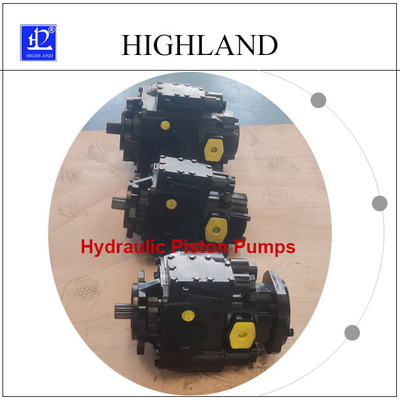 হাইল্যান্ড 42Mpa 90ml/R ডিসপ্লেসমেন্ট হাইড্রোলিক পিস্টন পাম্প হাইড্রো মেকানিক্যাল কন্ট্রোল