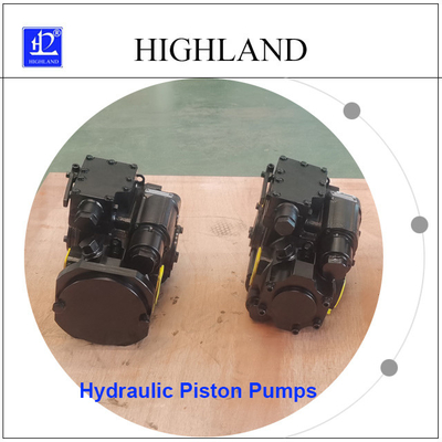 হাইল্যান্ড 42Mpa 90ml/R ডিসপ্লেসমেন্ট হাইড্রোলিক পিস্টন পাম্প হাইড্রো মেকানিক্যাল কন্ট্রোল