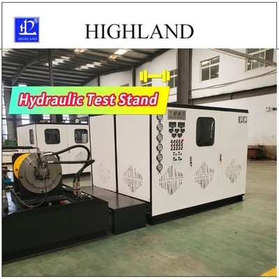110kw হাইড্রোলিক টেস্ট স্ট্যান্ড 450L/মিনিট প্রবাহ হার এবং সম্পূর্ণ সনাক্তকরণ তথ্য সঙ্গে