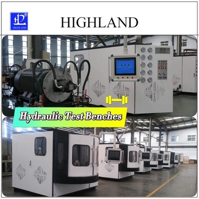 হাইল্যান্ড YST450 রোটারি ড্রিলিং রিগ জন্য হাইড্রোলিক মোটর টেস্ট বেঞ্চ সহজ অপারেশন