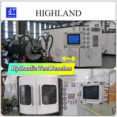হাইল্যান্ড YST380 হাইড্রোলিক মোটর টেস্টিং বেঞ্চ সহজ অপারেশন সনাক্তকরণ ডেটা অখণ্ডতা