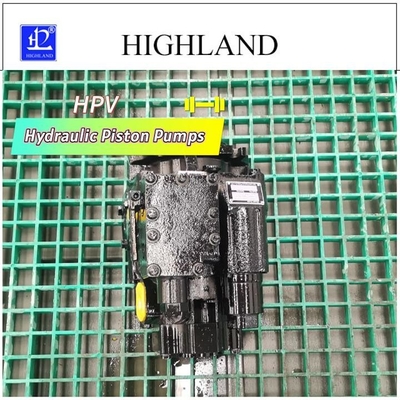হাইল্যান্ড 90ml/R ডিসপ্লেসমেন্ট উচ্চ চাপ হাইড্রোলিক অক্ষীয় পিস্টন পাম্প HPV90