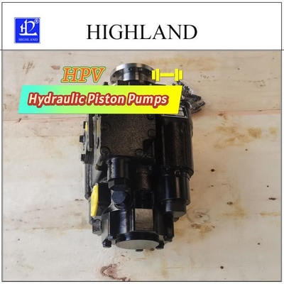 উচ্চ চাপ 42Mpa হাইড্রোলিক অক্ষীয় পরিবর্তনশীল স্থানচ্যুতি পিস্টন পাম্প