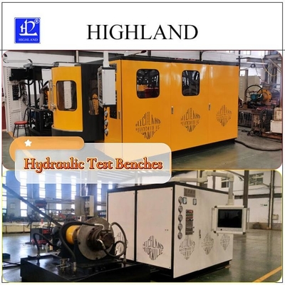 HIGHLAND 380L/min হাইড্রোলিক টেস্ট বেঞ্চ কারখানা সম্পূর্ণ সনাক্তকরণ তথ্য সঙ্গে ঘূর্ণন ড্রিলিং রিগ জন্য
