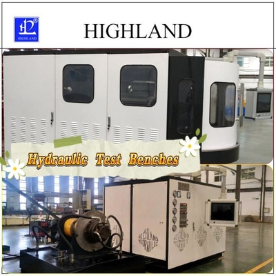 HIGHLAND 380L/min হাইড্রোলিক টেস্ট বেঞ্চ কারখানা সম্পূর্ণ সনাক্তকরণ তথ্য সঙ্গে ঘূর্ণন ড্রিলিং রিগ জন্য