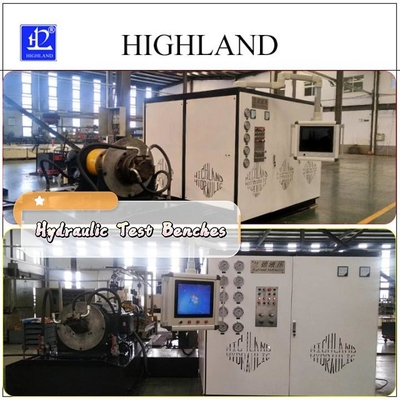 HIGHLAND 380L/min হাইড্রোলিক টেস্ট বেঞ্চ কারখানা সম্পূর্ণ সনাক্তকরণ তথ্য সঙ্গে ঘূর্ণন ড্রিলিং রিগ জন্য