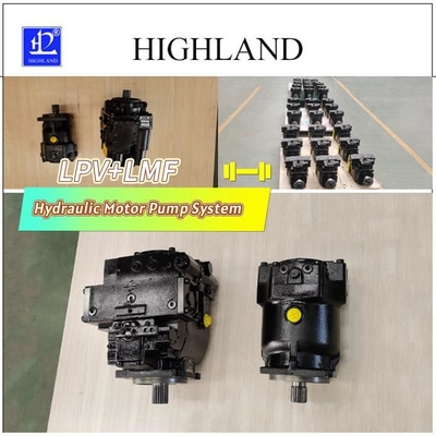 LPV90 LMF90 হাইড্রোলিক পাম্প মোটর সিস্টেম কাস্টমাইজড সিমেন্ট মিশুক ট্রাক