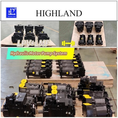 LPV90 LMF90 হাইড্রোলিক পাম্প মোটর সিস্টেম কাস্টমাইজড সিমেন্ট মিশুক ট্রাক