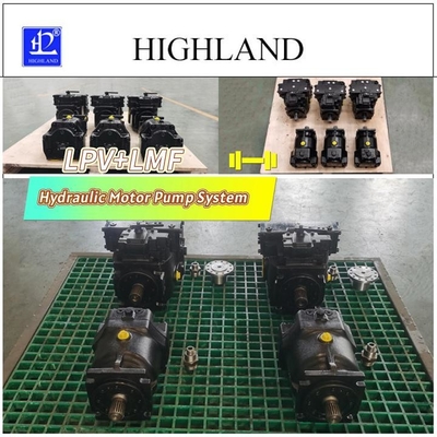 হাইল্যান্ড হার্ভেস্টার স্ক্র্যাপার হাইড্রোলিক পাম্প মোটর সিস্টেম অক্ষীয় কাঠামো