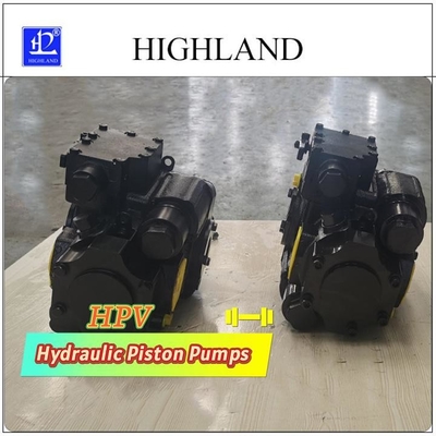 LPV90 অক্ষীয় পিস্টন পাম্প 42Mpa সঙ্গে পরিবর্তনশীল স্থানচ্যুতি জন্য
