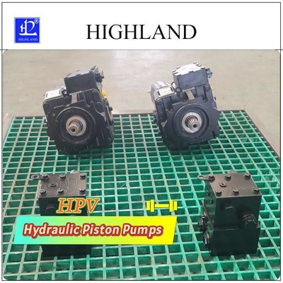 LPV90 অক্ষীয় পিস্টন পাম্প 42Mpa সঙ্গে পরিবর্তনশীল স্থানচ্যুতি জন্য