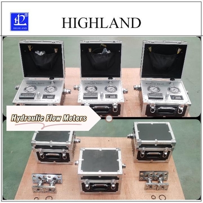500L/মিনিট MYHT-1-5 হাইড্রোলিক ফ্লো মিটারগুলি সুন্দর চেহারা সহ খননকারীদের জন্য