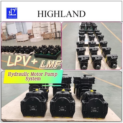 উচ্চ পারফরম্যান্স LPV110 হাইড্রোলিক মোটর পাম্প সিস্টেমঃ হাইড্রোলিক উপাদান, পাওয়ার উপাদান, উচ্চতর দক্ষতা