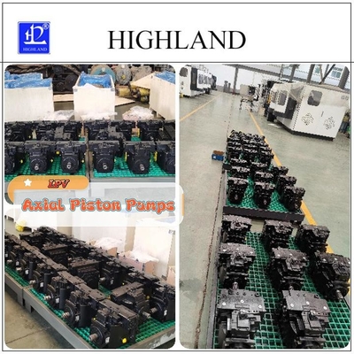 LPV90 অক্ষীয় পিস্টন পাম্প চার্জিং তেল পাম্প 42Mpa সঙ্গে