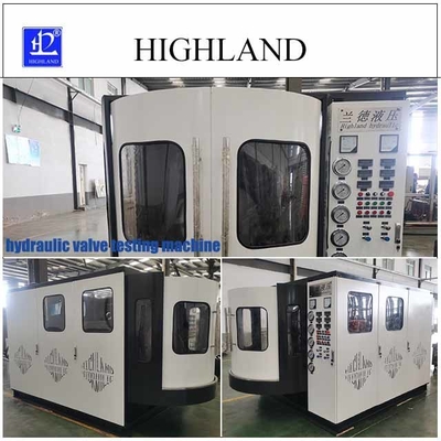 রোটারি ড্রিলিং রিগ জন্য 450 L/Min প্রবাহ হার সঙ্গে সম্পূর্ণ স্বয়ংক্রিয় জলবাহী ভালভ টেস্টিং মেশিন