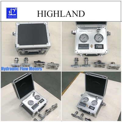 MYHT-1-4 তেলের তাপমাত্রা পরিসীমা -20C -150C এর জন্য ডেটা প্রদর্শন সহ হাইড্রোলিক ফ্লোমিটার