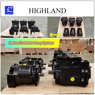 LPV70 সিরিজ কৃষি যন্ত্রপাতি হাইড্রোলিক মোটর পাম্প সিস্টেম সহজ বিন্যাস