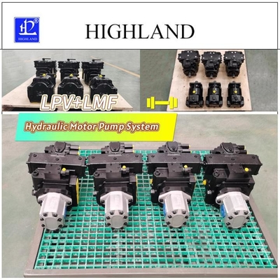 LPV70 সিরিজ কৃষি যন্ত্রপাতি হাইড্রোলিক মোটর পাম্প সিস্টেম সহজ বিন্যাস