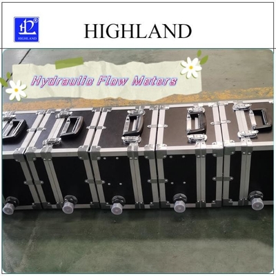 হাইল্যান্ড হাইড্রোলিক ফ্লোম মিটার এবং ডেটা প্রদর্শন সহ তাপমাত্রা পর্যবেক্ষণ