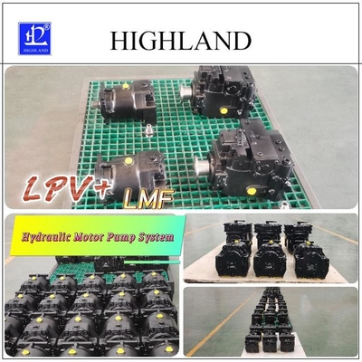 LPV90 হাইড্রোলিক অক্ষীয় পিস্টন পাম্প চার্জিং তেল পাম্প সহ