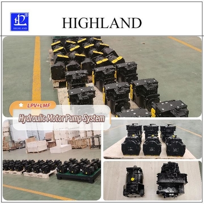 LPV90 হাইড্রোলিক অক্ষীয় পিস্টন পাম্প চার্জিং তেল পাম্প সহ