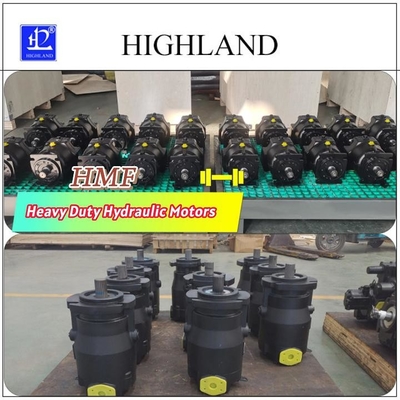 ভারী দায়িত্ব HMF90 হাইড্রোলিক মোটর ঢালাই লোহা হাউজিং সহজ রক্ষণাবেক্ষণ উচ্চ টর্ক