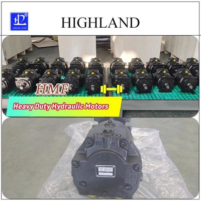 ভারী দায়িত্ব HMF90 হাইড্রোলিক মোটর ঢালাই লোহা হাউজিং সহজ রক্ষণাবেক্ষণ উচ্চ টর্ক