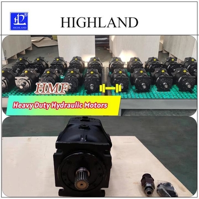 যথার্থ ইস্পাত উত্পাদন HMF90 হাইড্রোলিক মোটর ঢালাই লোহা হাউজিং উচ্চ টর্ক