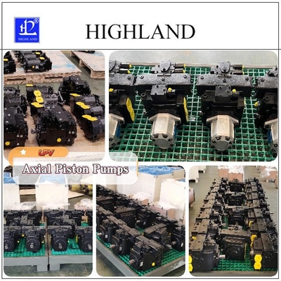 LPV90 হাইড্রোলিক অক্ষীয় পিস্টন পাম্প চার্জিং তেল পাম্প সহ