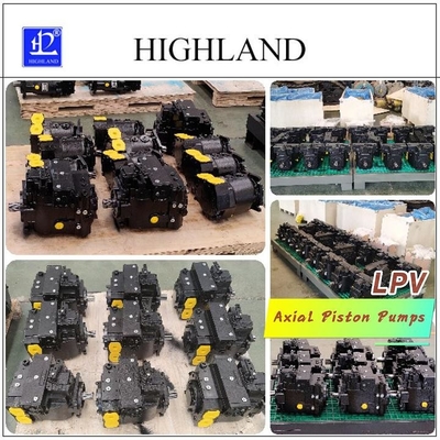 LPV90 হাইড্রোলিক অক্ষীয় পিস্টন পাম্প চার্জিং তেল পাম্প সহ