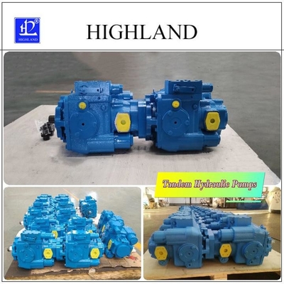 কৃষি যন্ত্রপাতি জন্য 110cc/r Tandem জলবাহী পাম্প
