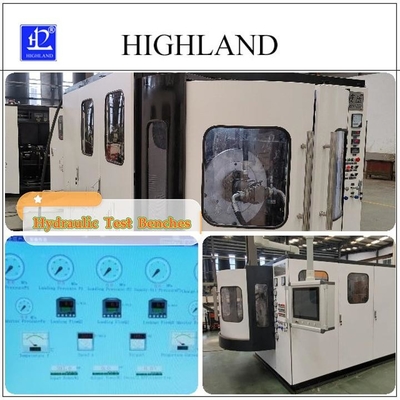 160 KW YST500 হাইড্রোলিক টেস্ট বেঞ্চ উত্পাদন কম্প্যাক্ট কাঠামো হাইল্যান্ড ডিজাইন
