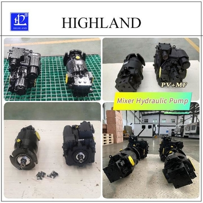 3200rpm স্পিড মিক্সার হাইড্রোলিক পাম্প পরিবর্তনশীল স্থানচ্যুতির সাথে বন্ধ লুপ পিস্টন পাম্প