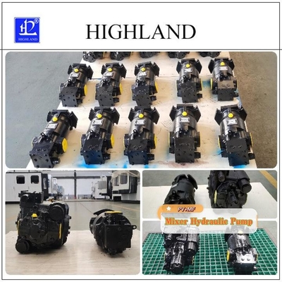 3200rpm স্পিড মিক্সার হাইড্রোলিক পাম্প পরিবর্তনশীল স্থানচ্যুতির সাথে বন্ধ লুপ পিস্টন পাম্প