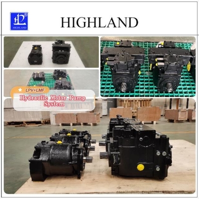 149kw ঢালাই লোহা মোটর পাম্প সিস্টেম প্লাইউড কেস হাইড্রোলিক উপাদান ম্যানুয়াল লোডিং