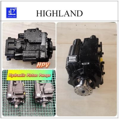 বন্ধ লুপ অক্ষীয় হাইড্রোলিক পিস্টন পাম্প 35Mpa নামমাত্র চাপ কালো হাইড্রোলিক ট্রান্সমিশন