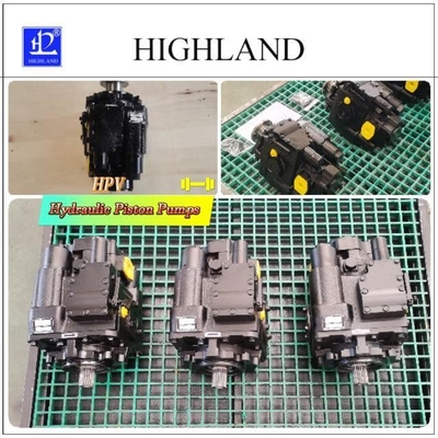 বন্ধ লুপ অক্ষীয় হাইড্রোলিক পিস্টন পাম্প 35Mpa নামমাত্র চাপ কালো হাইড্রোলিক ট্রান্সমিশন