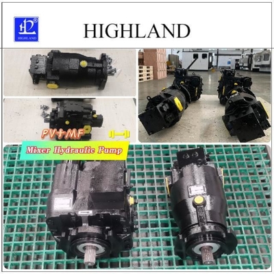3200rpm গতি সিমেন্ট মিশুক হাইড্রোলিক পিস্টন পাম্প 35Mpa নামমাত্র চাপ