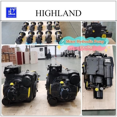 SPV23 ফ্ল্যাঞ্জ মাউন্ট মিক্সার হাইড্রোলিক পিস্টন পাম্প 42 এমপিএ পিক চাপ