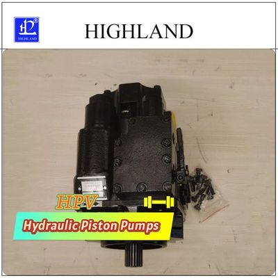 150 কেডব্লিউ ম্যাক্স পাওয়ার পিস্টন পাম্প হাইল্যান্ড হাইড্রোস্ট্যাটিক ট্রান্সমিশন