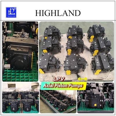 হাইল্যান্ড HPV110-MA-L-23 অক্ষীয় পিস্টন পাম্প 110ml/r কম্বাইন হারভেস্টার ড্রাইভের জন্য উচ্চ দক্ষতা পরিবর্তনশীল স্থানচ্যুতি