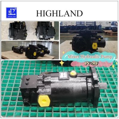 3200rpm গতি সিমেন্ট মিশুক হাইড্রোলিক পিস্টন পাম্প 35Mpa নামমাত্র চাপ